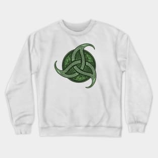 Trinity Knot - Green Crewneck Sweatshirt